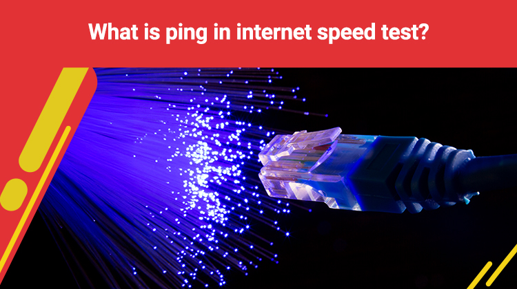 What is ping in internet speed test?